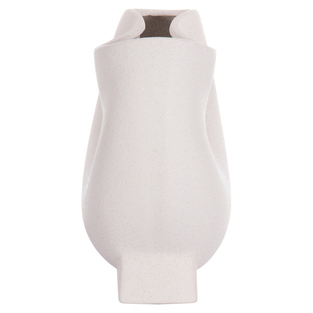 ΕΠΙΤΡΑΠΕΖΙΟ ΚΕΡΑΜΙΚΟ ΔΙΑΚΟΣΜΗΤΙΚΟ GLAΖΕ HM4610.01 ΥΠΟΛΕΥΚΟ ΚΡΥΣΤΑΛΛΙΚΟ 26x14x25Υεκ