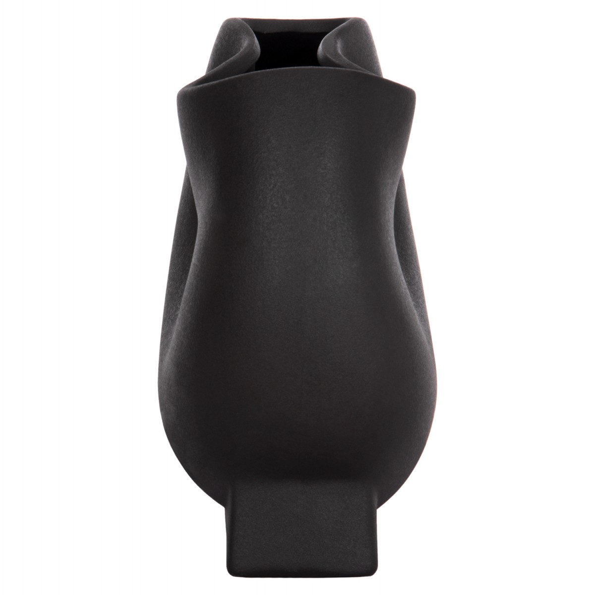 ΕΠΙΤΡΑΠΕΖΙΟ ΚΕΡΑΜΙΚΟ ΔΙΑΚΟΣΜΗΤΙΚΟ GLAΖΕ HM4610.02 ΜΑΥΡΟ ΜΑΤ 26x14x25Υεκ