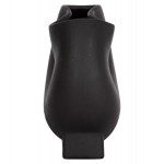 ΕΠΙΤΡΑΠΕΖΙΟ ΚΕΡΑΜΙΚΟ ΔΙΑΚΟΣΜΗΤΙΚΟ GLAΖΕ HM4610.02 ΜΑΥΡΟ ΜΑΤ 26x14x25Υεκ