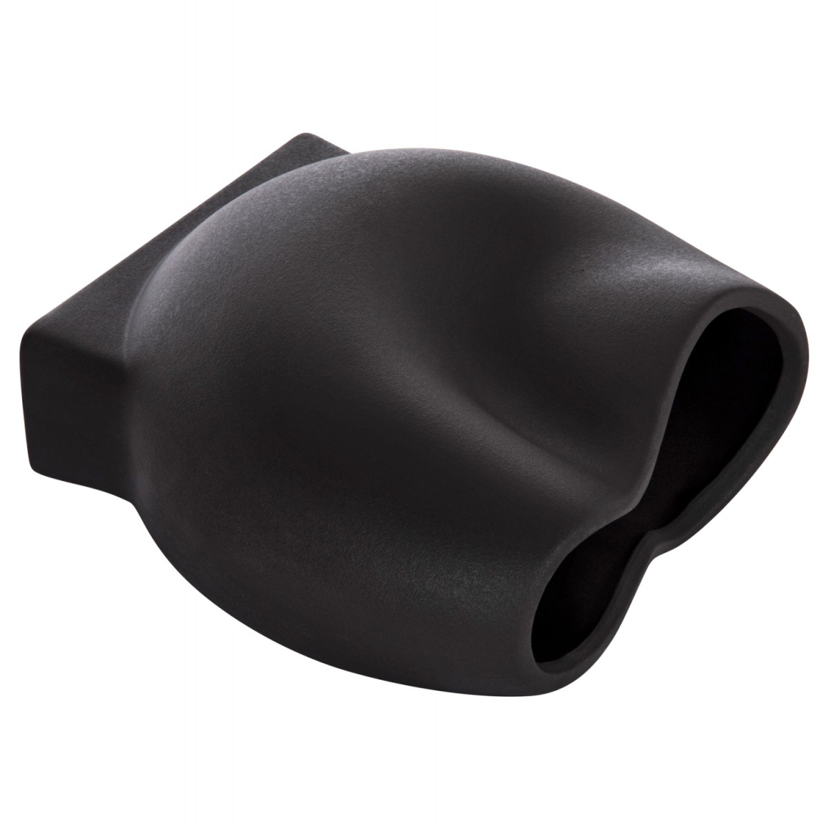 ΕΠΙΤΡΑΠΕΖΙΟ ΚΕΡΑΜΙΚΟ ΔΙΑΚΟΣΜΗΤΙΚΟ GLAΖΕ HM4610.02 ΜΑΥΡΟ ΜΑΤ 26x14x25Υεκ