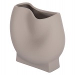 ΕΠΙΤΡΑΠΕΖΙΟ ΚΕΡΑΜΙΚΟ ΔΙΑΚΟΣΜΗΤΙΚΟ GLAΖΕ HM4610.03 ΓΚΡΙ ΜΑΤ 26x14x25Υεκ