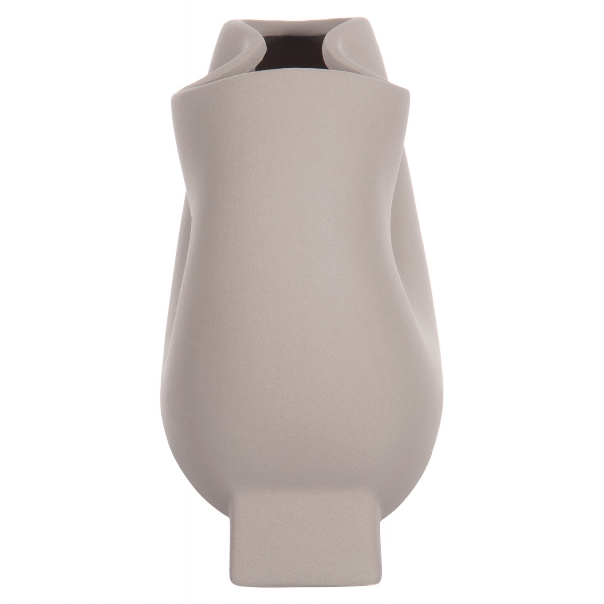 ΕΠΙΤΡΑΠΕΖΙΟ ΚΕΡΑΜΙΚΟ ΔΙΑΚΟΣΜΗΤΙΚΟ GLAΖΕ HM4610.03 ΓΚΡΙ ΜΑΤ 26x14x25Υεκ