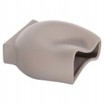 ΕΠΙΤΡΑΠΕΖΙΟ ΚΕΡΑΜΙΚΟ ΔΙΑΚΟΣΜΗΤΙΚΟ GLAΖΕ HM4610.03 ΓΚΡΙ ΜΑΤ 26x14x25Υεκ