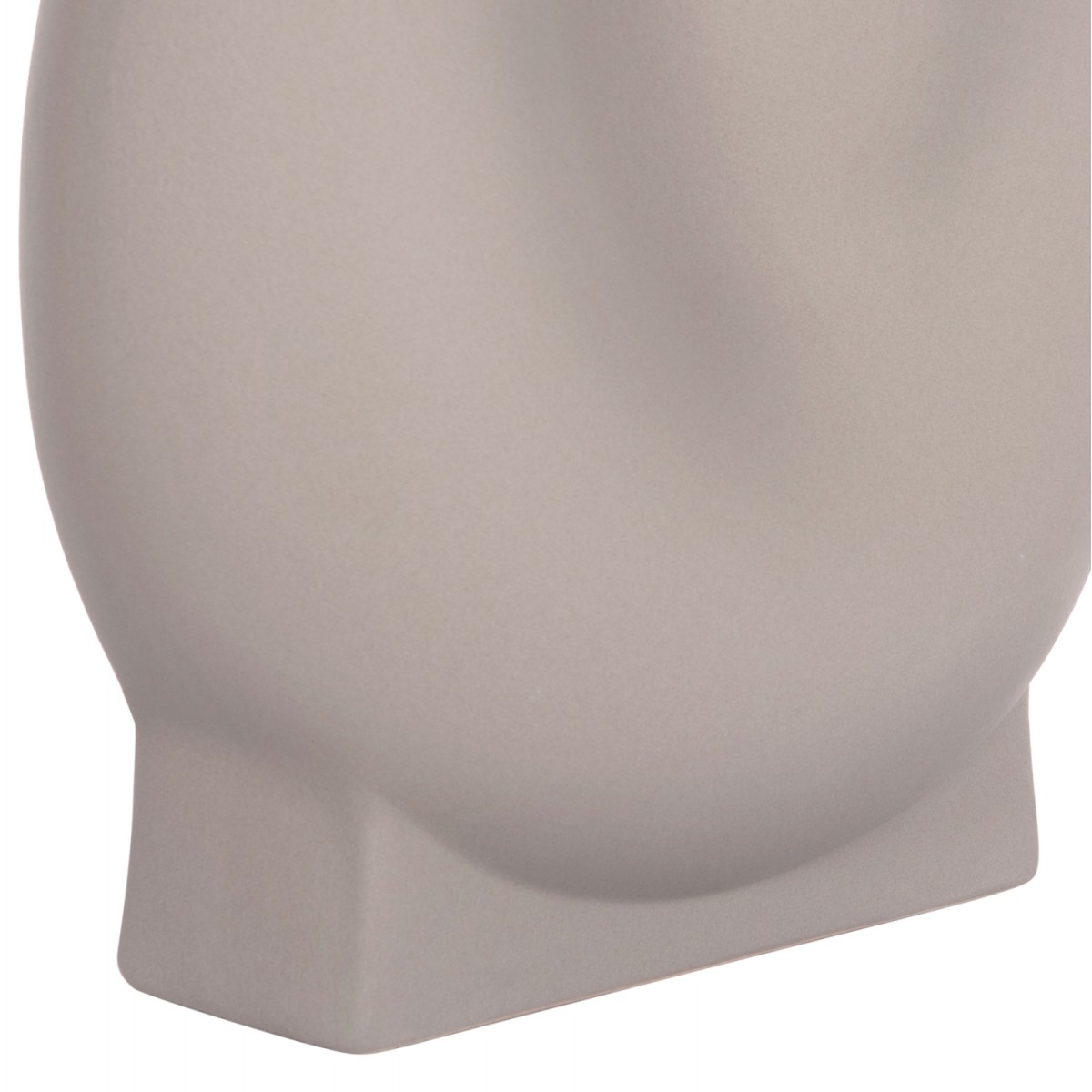 ΕΠΙΤΡΑΠΕΖΙΟ ΚΕΡΑΜΙΚΟ ΔΙΑΚΟΣΜΗΤΙΚΟ GLAΖΕ HM4610.03 ΓΚΡΙ ΜΑΤ 26x14x25Υεκ