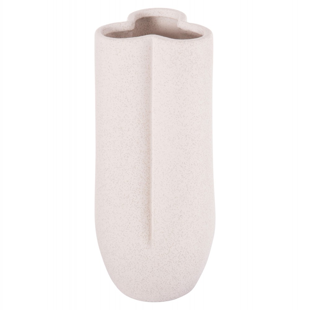 ΕΠΙΤΡΑΠΕΖΙΟ ΚΕΡΑΜΙΚΟ ΔΙΑΚΟΣΜΗΤΙΚΟ GLAΖΕ HM4611.01 ΚΡΥΣΤΑΛΛΙΚΟ ΥΠΟΛΕΥΚΟ Φ14x34Υεκ