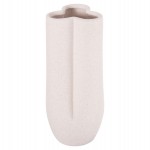 ΕΠΙΤΡΑΠΕΖΙΟ ΚΕΡΑΜΙΚΟ ΔΙΑΚΟΣΜΗΤΙΚΟ GLAΖΕ HM4611.01 ΚΡΥΣΤΑΛΛΙΚΟ ΥΠΟΛΕΥΚΟ Φ14x34Υεκ