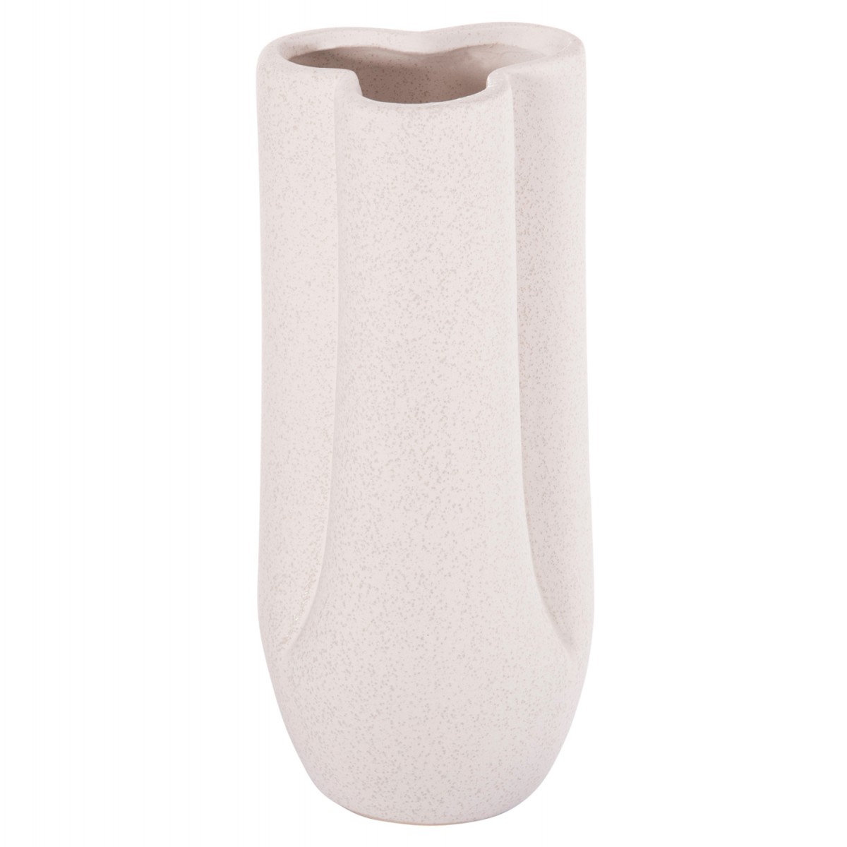 ΕΠΙΤΡΑΠΕΖΙΟ ΚΕΡΑΜΙΚΟ ΔΙΑΚΟΣΜΗΤΙΚΟ GLAΖΕ HM4611.01 ΚΡΥΣΤΑΛΛΙΚΟ ΥΠΟΛΕΥΚΟ Φ14x34Υεκ