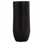 ΕΠΙΤΡΑΠΕΖΙΟ ΚΕΡΑΜΙΚΟ ΔΙΑΚΟΣΜΗΤΙΚΟ GLAΖΕ HM4611.02 ΜΑΥΡΟ ΜΑΤ Φ14x34Υ εκ.