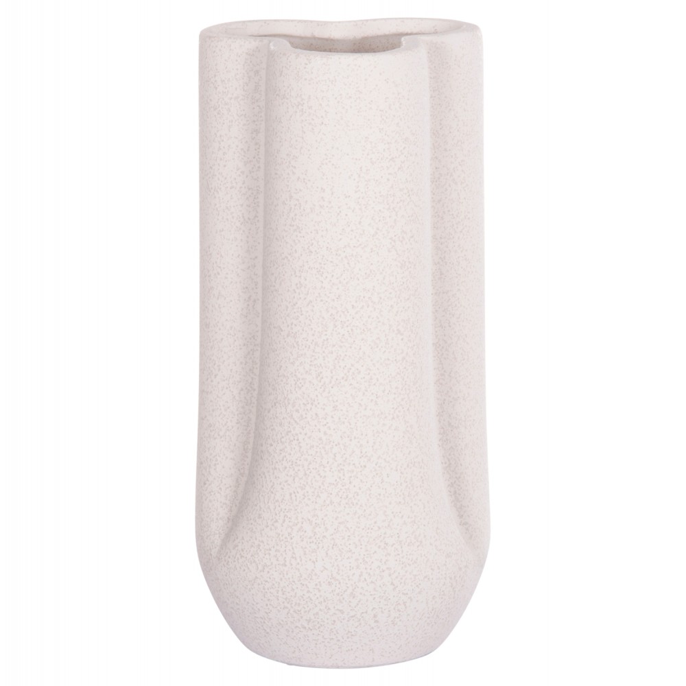 ΕΠΙΤΡΑΠΕΖΙΟ ΚΕΡΑΜΙΚΟ ΔΙΑΚΟΣΜΗΤΙΚΟ GLAΖΕ HM4612.01 ΚΡΥΣΤΑΛΛΙΚΟ ΥΠΟΛΕΥΚΟ Φ14x29Υεκ