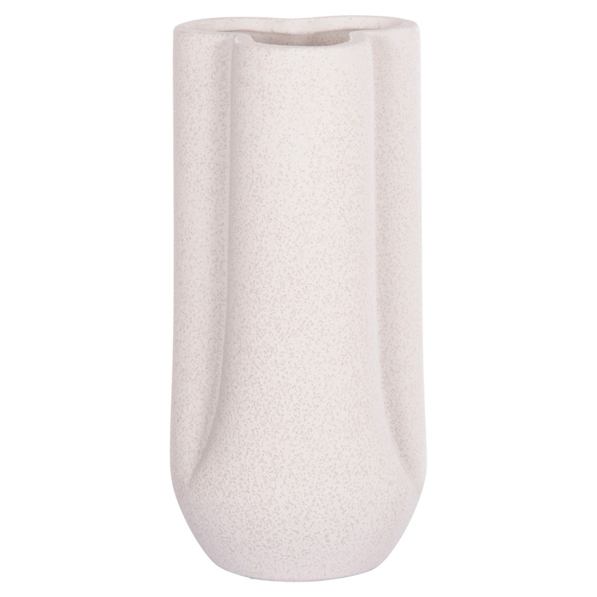 ΕΠΙΤΡΑΠΕΖΙΟ ΚΕΡΑΜΙΚΟ ΔΙΑΚΟΣΜΗΤΙΚΟ GLAΖΕ HM4612.01 ΚΡΥΣΤΑΛΛΙΚΟ ΥΠΟΛΕΥΚΟ Φ14x29Υεκ