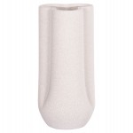 ΕΠΙΤΡΑΠΕΖΙΟ ΚΕΡΑΜΙΚΟ ΔΙΑΚΟΣΜΗΤΙΚΟ GLAΖΕ HM4612.01 ΚΡΥΣΤΑΛΛΙΚΟ ΥΠΟΛΕΥΚΟ Φ14x29Υεκ