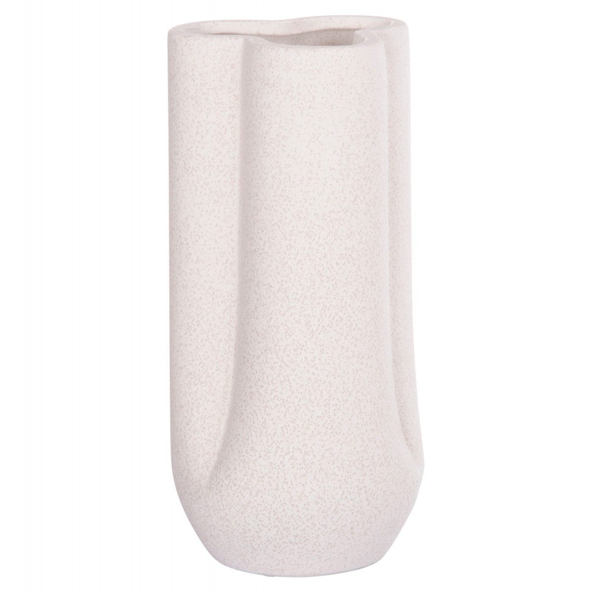 ΕΠΙΤΡΑΠΕΖΙΟ ΚΕΡΑΜΙΚΟ ΔΙΑΚΟΣΜΗΤΙΚΟ GLAΖΕ HM4612.01 ΚΡΥΣΤΑΛΛΙΚΟ ΥΠΟΛΕΥΚΟ Φ14x29Υεκ