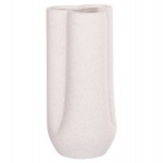 ΕΠΙΤΡΑΠΕΖΙΟ ΚΕΡΑΜΙΚΟ ΔΙΑΚΟΣΜΗΤΙΚΟ GLAΖΕ HM4612.01 ΚΡΥΣΤΑΛΛΙΚΟ ΥΠΟΛΕΥΚΟ Φ14x29Υεκ