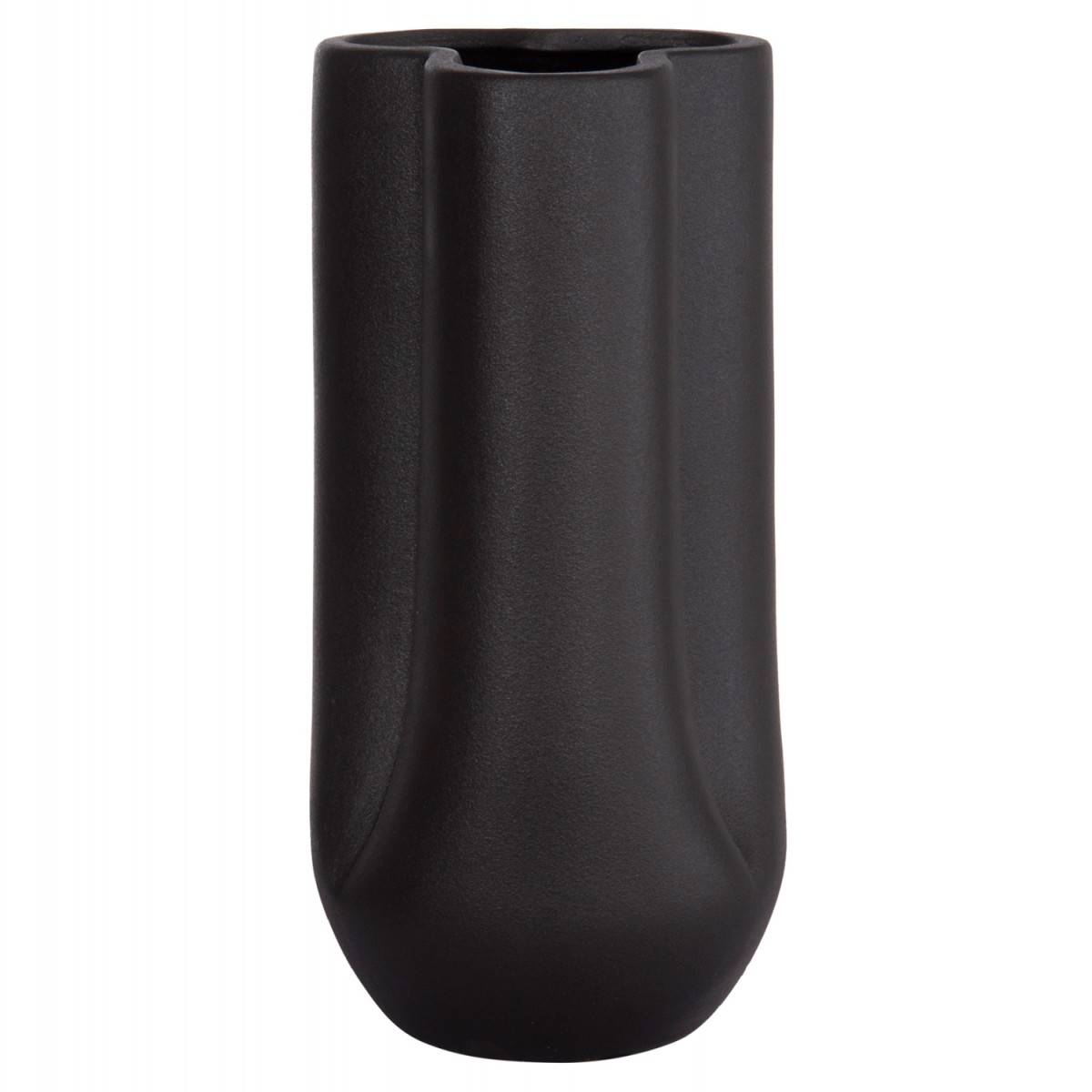 ΕΠΙΤΡΑΠΕΖΙΟ ΚΕΡΑΜΙΚΟ ΔΙΑΚΟΣΜΗΤΙΚΟ GLAΖΕ HM4612.02 ΜΑΥΡΟ ΜΑΤ Φ14x29Υεκ