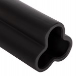 ΕΠΙΤΡΑΠΕΖΙΟ ΚΕΡΑΜΙΚΟ ΔΙΑΚΟΣΜΗΤΙΚΟ GLAΖΕ HM4612.02 ΜΑΥΡΟ ΜΑΤ Φ14x29Υεκ