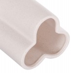 ΕΠΙΤΡΑΠΕΖΙΟ ΚΕΡΑΜΙΚΟ ΔΙΑΚΟΣΜΗΤΙΚΟ GLAΖΕ HM4613.01 ΚΡΥΣΤΑΛΛΙΚΟ ΥΠΟΛΕΥΚΟ Φ16x22Υεκ