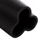 ΕΠΙΤΡΑΠΕΖΙΟ ΚΕΡΑΜΙΚΟ ΔΙΑΚΟΣΜΗΤΙΚΟ GLAΖΕ HM4613.02 ΜΑΥΡΟ ΜΑΤ Φ16x22Υεκ