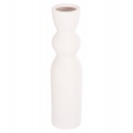 ΕΠΙΤΡΑΠΕΖΙΟ ΚΕΡΑΜΙΚΟ ΔΙΑΚΟΣΜΗΤΙΚΟ SCEPTER HM4614.01 ΚΡΥΣΤΑΛΛΙΚΟ ΥΠΟΛΕΥΚΟ Φ8x35Υεκ