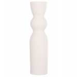 ΕΠΙΤΡΑΠΕΖΙΟ ΚΕΡΑΜΙΚΟ ΔΙΑΚΟΣΜΗΤΙΚΟ SCEPTER HM4614.01 ΚΡΥΣΤΑΛΛΙΚΟ ΥΠΟΛΕΥΚΟ Φ8x35Υεκ