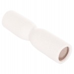 ΕΠΙΤΡΑΠΕΖΙΟ ΚΕΡΑΜΙΚΟ ΔΙΑΚΟΣΜΗΤΙΚΟ SCEPTER HM4615.01 ΚΡΥΣΤΑΛΛΙΚΟ ΥΠΟΛΕΥΚΟ Φ7,5x30,5Υεκ