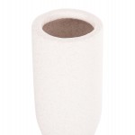 ΕΠΙΤΡΑΠΕΖΙΟ ΚΕΡΑΜΙΚΟ ΔΙΑΚΟΣΜΗΤΙΚΟ SCEPTER HM4615.01 ΚΡΥΣΤΑΛΛΙΚΟ ΥΠΟΛΕΥΚΟ Φ7,5x30,5Υεκ