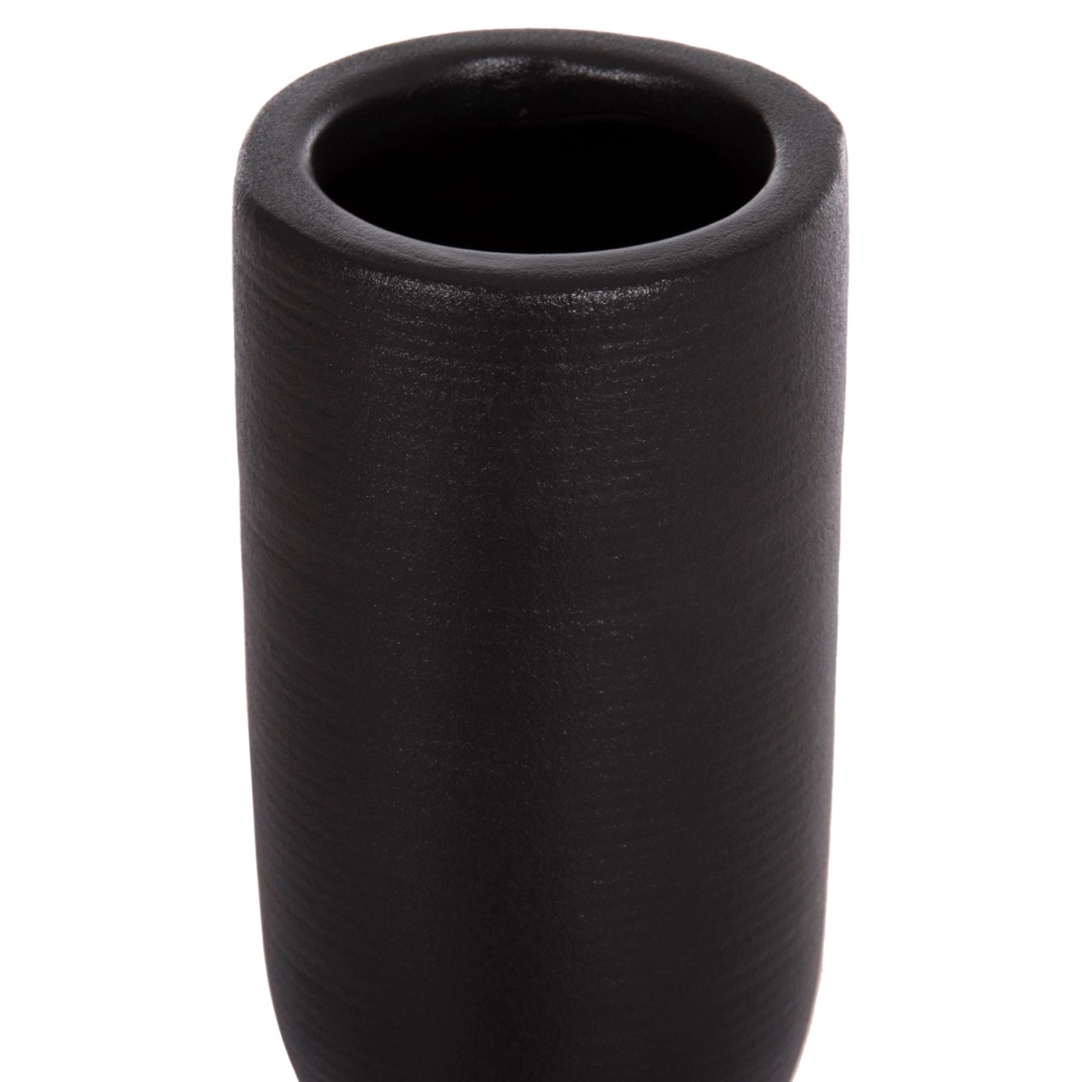 ΕΠΙΤΡΑΠΕΖΙΟ ΚΕΡΑΜΙΚΟ ΔΙΑΚΟΣΜΗΤΙΚΟ SCEPTER HM4615.02 ΜΑΥΡΟ ΜΑΤ Φ7,5x30,5Υεκ