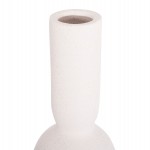 ΕΠΙΤΡΑΠΕΖΙΟ ΚΕΡΑΜΙΚΟ ΔΙΑΚΟΣΜΗΤΙΚΟ GALAD HM4616.01 ΚΡΥΣΤΑΛΛΙΚΟ ΥΠΟΛΕΥΚΟ Φ11x26Υεκ