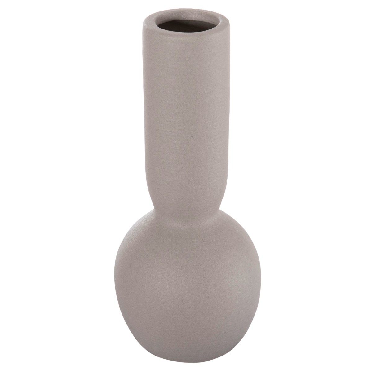 ΕΠΙΤΡΑΠΕΖΙΟ ΚΕΡΑΜΙΚΟ ΔΙΑΚΟΣΜΗΤΙΚΟ GALAD HM4616.02 ΓΚΡΙ ΜΑΤ Φ11x26Υεκ