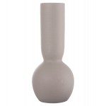 ΕΠΙΤΡΑΠΕΖΙΟ ΚΕΡΑΜΙΚΟ ΔΙΑΚΟΣΜΗΤΙΚΟ GALAD HM4616.02 ΓΚΡΙ ΜΑΤ Φ11x26Υεκ