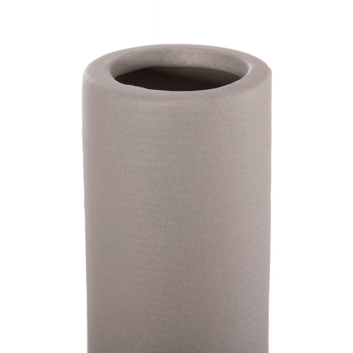 ΕΠΙΤΡΑΠΕΖΙΟ ΚΕΡΑΜΙΚΟ ΔΙΑΚΟΣΜΗΤΙΚΟ GALAD HM4616.02 ΓΚΡΙ ΜΑΤ Φ11x26Υεκ