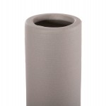 ΕΠΙΤΡΑΠΕΖΙΟ ΚΕΡΑΜΙΚΟ ΔΙΑΚΟΣΜΗΤΙΚΟ GALAD HM4616.02 ΓΚΡΙ ΜΑΤ Φ11x26Υεκ