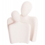 ΕΠΙΤΡΑΠΕΖΙΟ ΚΕΡΑΜΙΚΟ ΔΙΑΚΟΣΜΗΤΙΚΟ 2ΤΜΧ HUMANS HM4617 ΥΠΟΛΕΥΚΟ ΚΡΥΣΤΑΛΛΙΚΟ