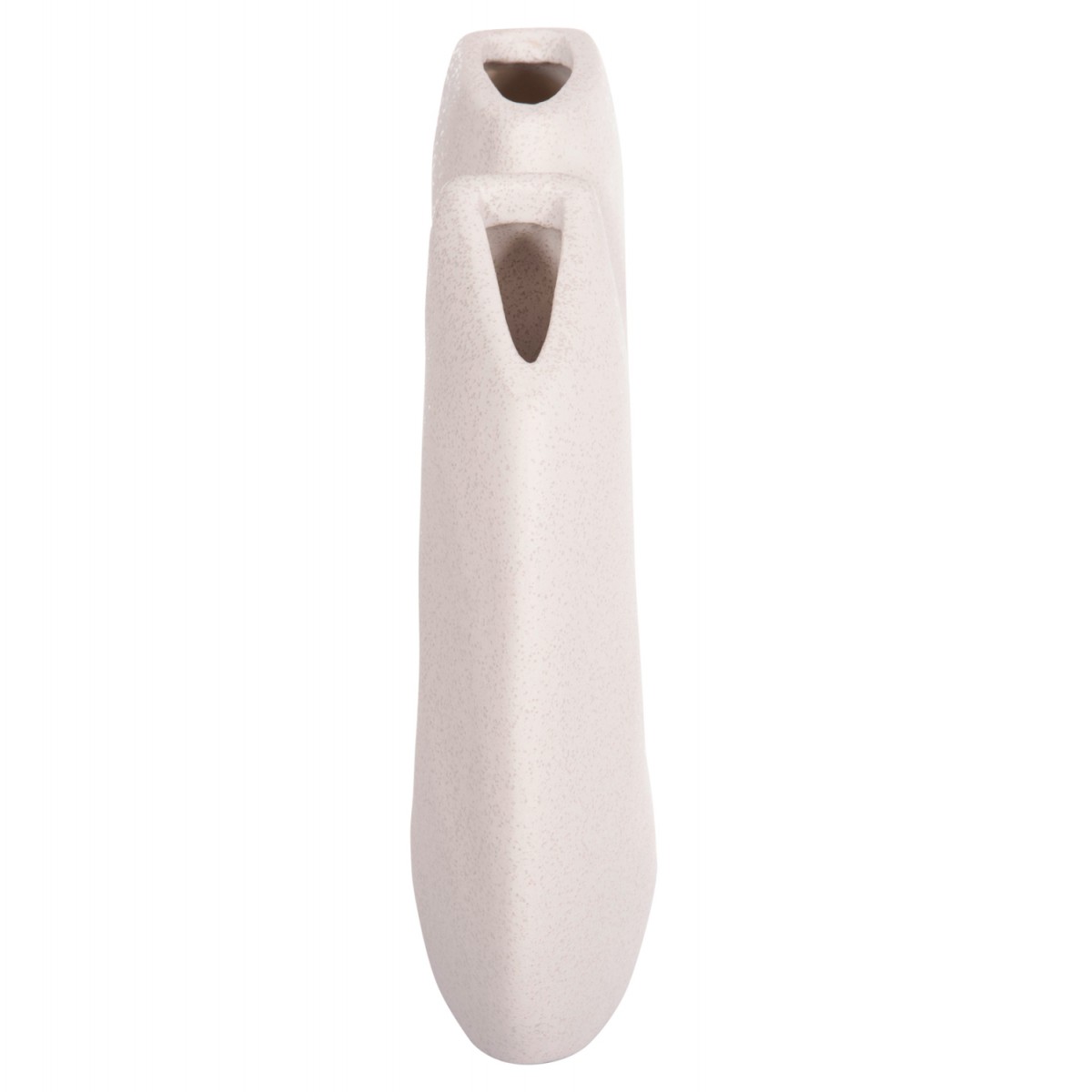 ΕΠΙΤΡΑΠΕΖΙΟ ΚΕΡΑΜΙΚΟ ΔΙΑΚΟΣΜΗΤΙΚΟ ARKEN HM4618.01 ΚΡΥΣΤΑΛΛΙΚΟ ΥΠΟΛΕΥΚΟ 28x10x37Υεκ