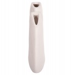 ΕΠΙΤΡΑΠΕΖΙΟ ΚΕΡΑΜΙΚΟ ΔΙΑΚΟΣΜΗΤΙΚΟ ARKEN HM4618.01 ΚΡΥΣΤΑΛΛΙΚΟ ΥΠΟΛΕΥΚΟ 28x10x37Υεκ