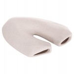 ΕΠΙΤΡΑΠΕΖΙΟ ΚΕΡΑΜΙΚΟ ΔΙΑΚΟΣΜΗΤΙΚΟ ARKEN HM4618.01 ΚΡΥΣΤΑΛΛΙΚΟ ΥΠΟΛΕΥΚΟ 28x10x37Υεκ