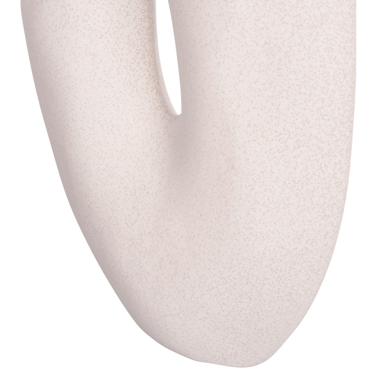 ΕΠΙΤΡΑΠΕΖΙΟ ΚΕΡΑΜΙΚΟ ΔΙΑΚΟΣΜΗΤΙΚΟ ARKEN HM4618.01 ΚΡΥΣΤΑΛΛΙΚΟ ΥΠΟΛΕΥΚΟ 28x10x37Υεκ