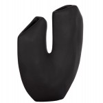 ΕΠΙΤΡΑΠΕΖΙΟ ΚΕΡΑΜΙΚΟ ΔΙΑΚΟΣΜΗΤΙΚΟ ARKEN HM4618.02 ΜΑΥΡΟ ΜΑΤ 29x8x37Υεκ