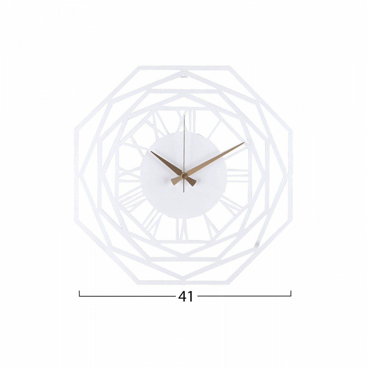 ΡΟΛΟΙ ΤΟΙΧΟΥ ΜΕΤΑΛΛΙΚΟ ΛΕΥΚΟ HM7459 41x41 εκ.