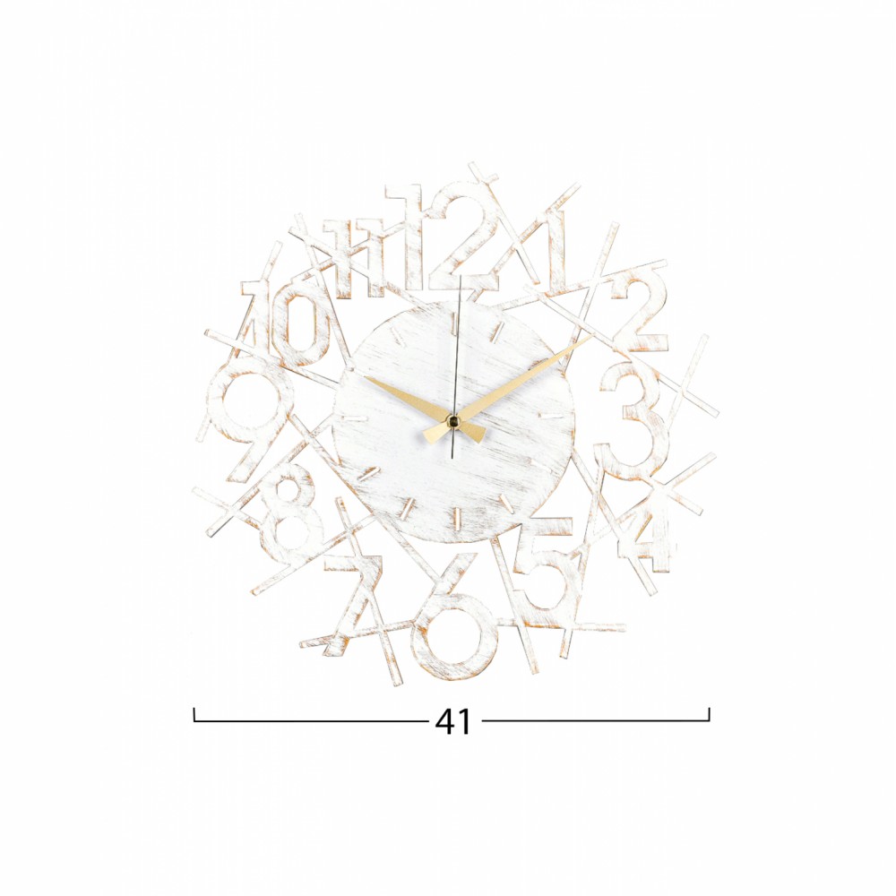 ΡΟΛΟΙ ΤΟΙΧΟΥ ΜΕΤΑΛΛΙΚΟ ΛΕΥΚΟ HM7461 41x41 εκ.