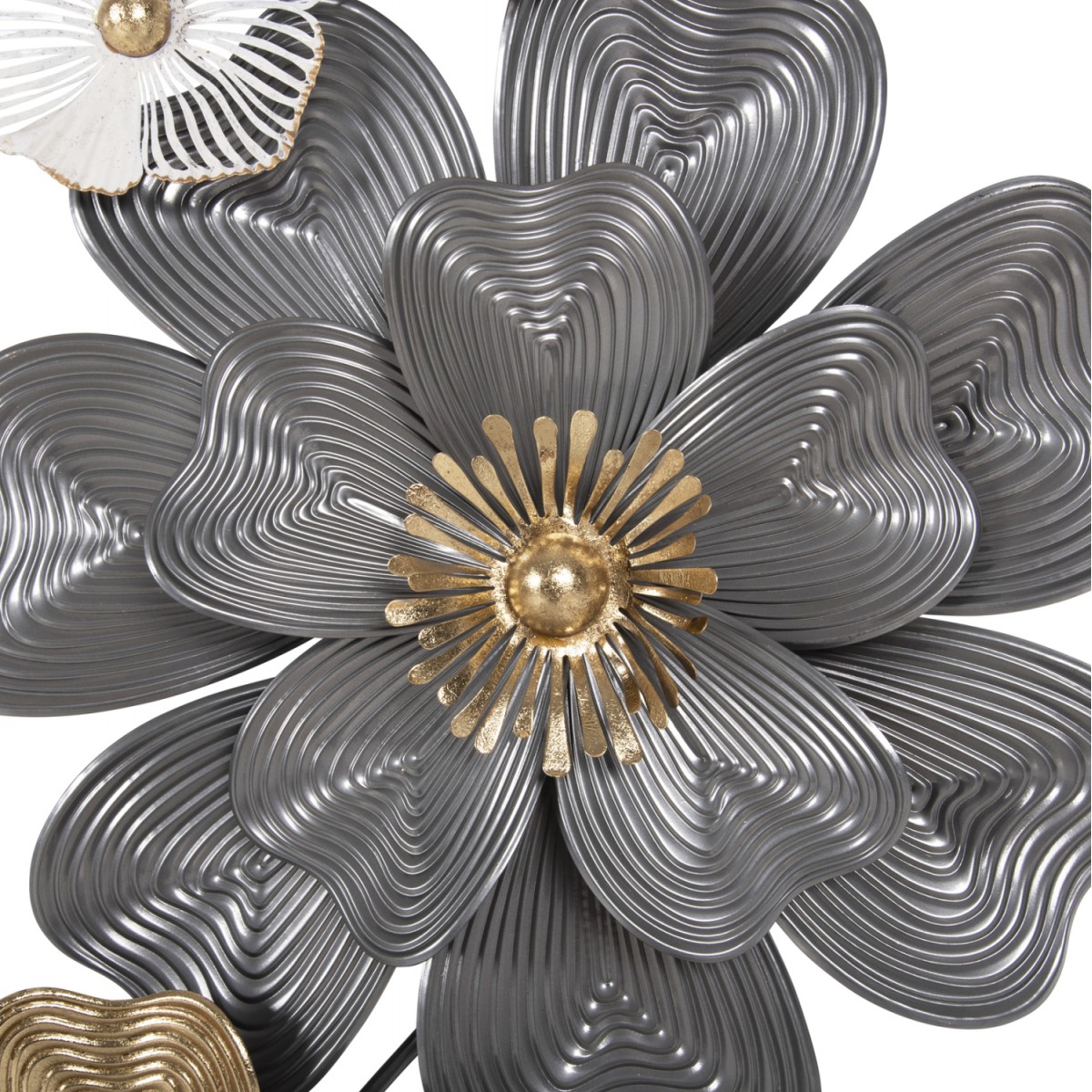 ΔΙΑΚΟΣΜΗΤΙΚΟ ΤΟΙΧΟΥ HM4214 ΜΕΤΑΛΛΟ ΣΕ ΛΕΥΚΟ-ΓΚΡΙ-ΧΡΥΣΟ 51x7,5x120εκ.