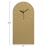 ΕΠΙΤΡΑΠΕΖΙΟ ΡΟΛΟΙ HM4339.03 ΜΕΤΑΛΛΟ ΣΕ ΚΑΠΟΥΤΣΙΝΟ ΧΡΩΜΑ 12X24,5Υεκ.