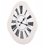 ΡΟΛΟΙ ΤΟΙΧΟΥ ΣΕΙΡΑ SANTORINI HM4515 MDF ΣΕ ΥΠΟΛΕΥΚΟ-ΜΑΥΡΟΙ ΔΕΙΚΤΕΣ & ΛΑΤΙΝ.ΝΟΥΜΕΡΑ 58x2,5x61Υεκ.