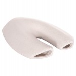 ΕΠΙΤΡΑΠΕΖΙΟ ΚΕΡΑΜΙΚΟ ΔΙΑΚΟΣΜΗΤΙΚΟ ARKEN HM4619.01 ΚΡΥΣΤΑΛΛΙΚΟ ΥΠΟΛΕΥΚΟ 20,5x8x26Υεκ