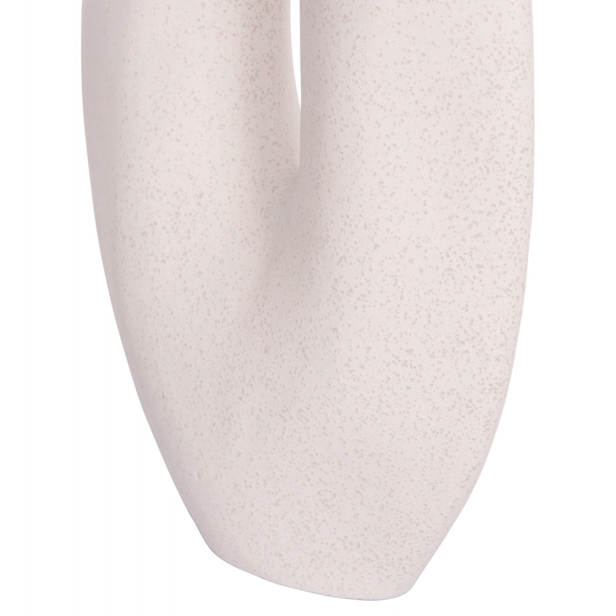 ΕΠΙΤΡΑΠΕΖΙΟ ΚΕΡΑΜΙΚΟ ΔΙΑΚΟΣΜΗΤΙΚΟ ARKEN HM4619.01 ΚΡΥΣΤΑΛΛΙΚΟ ΥΠΟΛΕΥΚΟ 20,5x8x26Υεκ