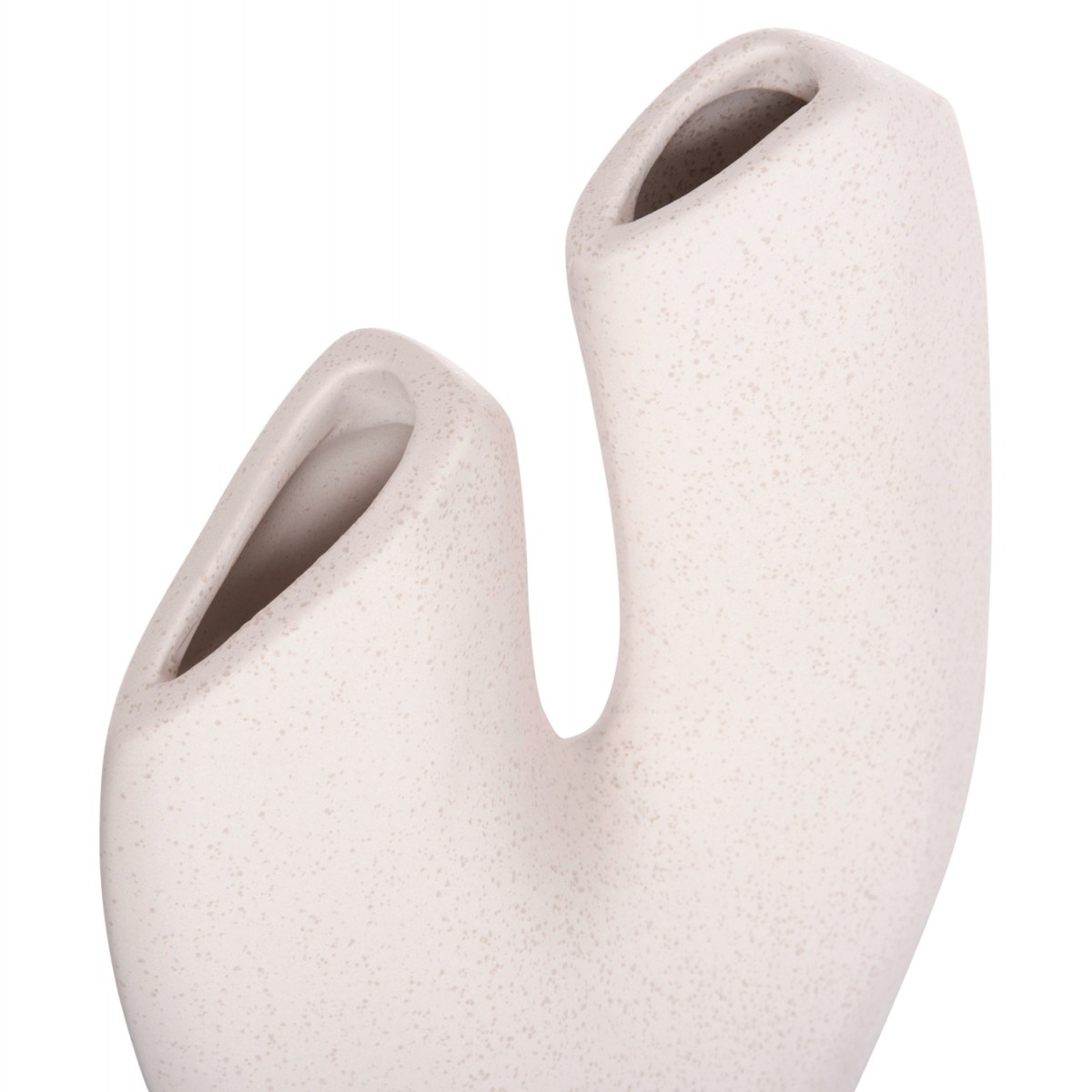 ΕΠΙΤΡΑΠΕΖΙΟ ΚΕΡΑΜΙΚΟ ΔΙΑΚΟΣΜΗΤΙΚΟ ARKEN HM4619.01 ΚΡΥΣΤΑΛΛΙΚΟ ΥΠΟΛΕΥΚΟ 20,5x8x26Υεκ