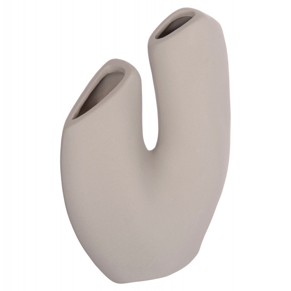 ΕΠΙΤΡΑΠΕΖΙΟ ΚΕΡΑΜΙΚΟ ΔΙΑΚΟΣΜΗΤΙΚΟ ARKEN HM4619.03 ΓΚΡΙ ΜΑΤ 20,5x8x26Υεκ