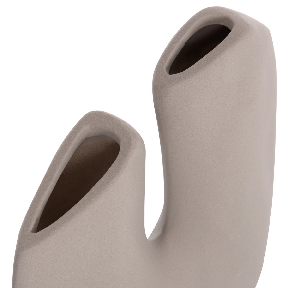 ΕΠΙΤΡΑΠΕΖΙΟ ΚΕΡΑΜΙΚΟ ΔΙΑΚΟΣΜΗΤΙΚΟ ARKEN HM4619.03 ΓΚΡΙ ΜΑΤ 20,5x8x26Υεκ