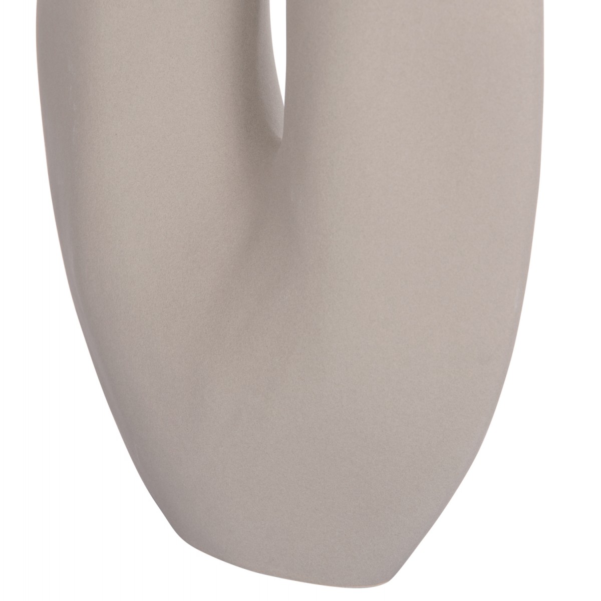 ΕΠΙΤΡΑΠΕΖΙΟ ΚΕΡΑΜΙΚΟ ΔΙΑΚΟΣΜΗΤΙΚΟ ARKEN HM4619.03 ΓΚΡΙ ΜΑΤ 20,5x8x26Υεκ