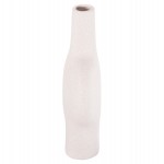 ΕΠΙΤΡΑΠΕΖΙΟ ΚΕΡΑΜΙΚΟ ΔΙΑΚΟΣΜΗΤΙΚΟ ARKEN HM4620.01 ΚΡΥΣΤΑΛΛ.ΥΠΟΛΕΥΚΟ 19x7,5x33,5Υεκ