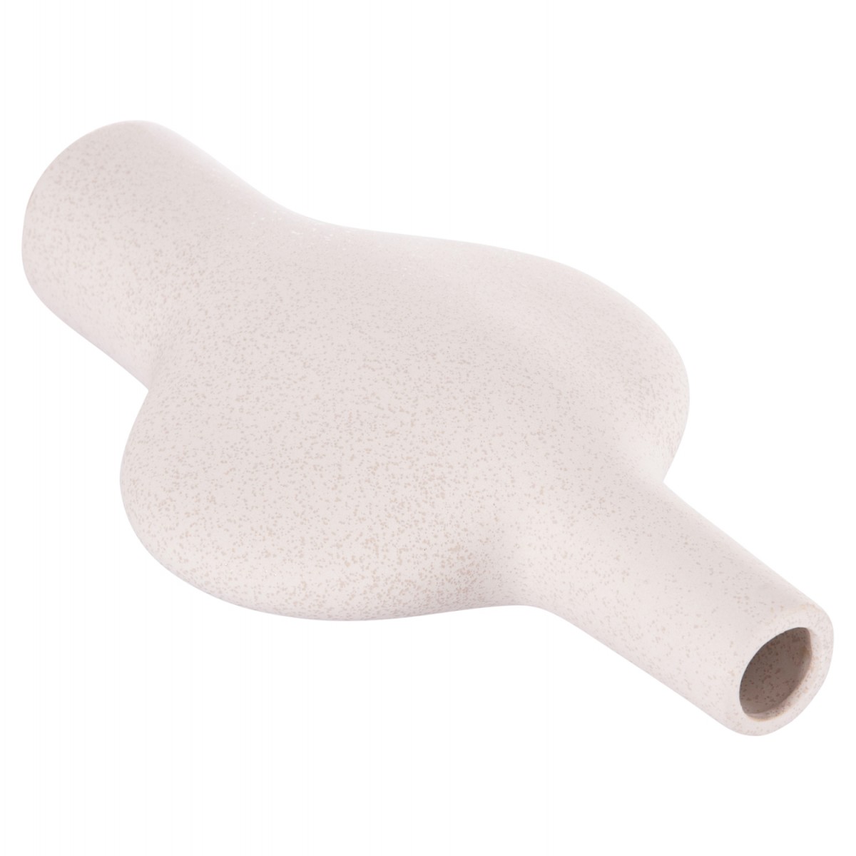 ΕΠΙΤΡΑΠΕΖΙΟ ΚΕΡΑΜΙΚΟ ΔΙΑΚΟΣΜΗΤΙΚΟ ARKEN HM4620.01 ΚΡΥΣΤΑΛΛ.ΥΠΟΛΕΥΚΟ 19x7,5x33,5Υεκ